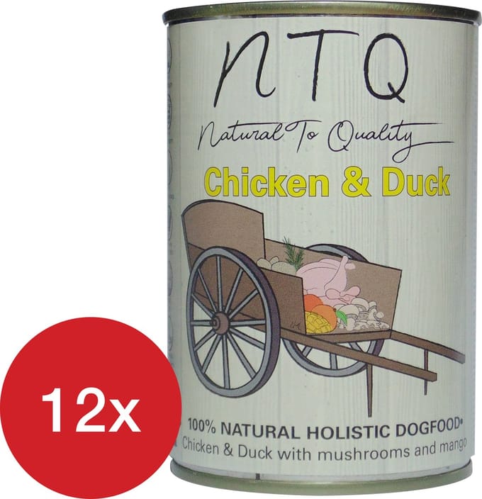 Natural To Quality Chicken and Duck 12 stuks