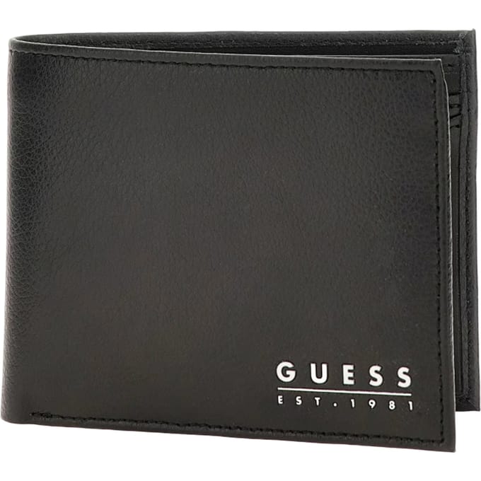 Portemonnee Man Guess smmatllea20-bla Zwart