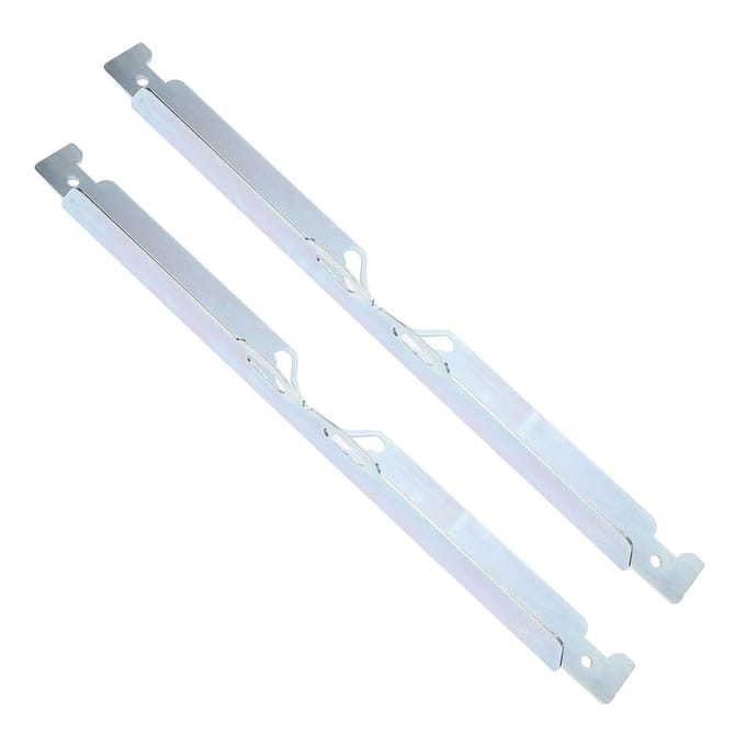 2PCS Plaques d'Outil d'Alignement des Orteils Acier Inoxydable Mesure Précise avec Trous de Suspension Universel white