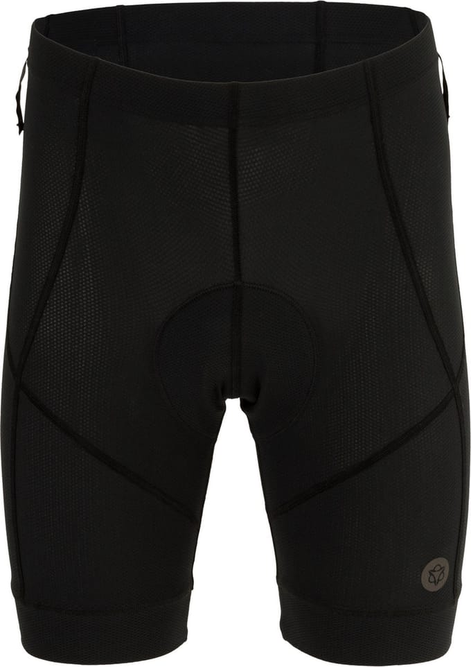 AGU Venture - MTB Liner Short - Fietsbroek met Zeem - Heren - Ademend Mesh - Red 120 Zeem - Flatlock Naden - Zwart - S