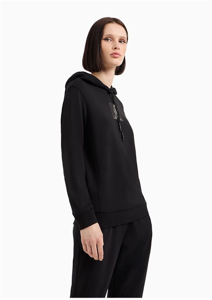 Armani Exchange 6dym78_yjegz Hoodie Zwart L Vrouw