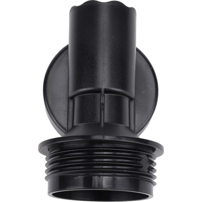 Luchtleegloop T-stuk Adapter G1-1/2 Draad SPA Bad Luchtontluchtingsadapter Vervanging gray