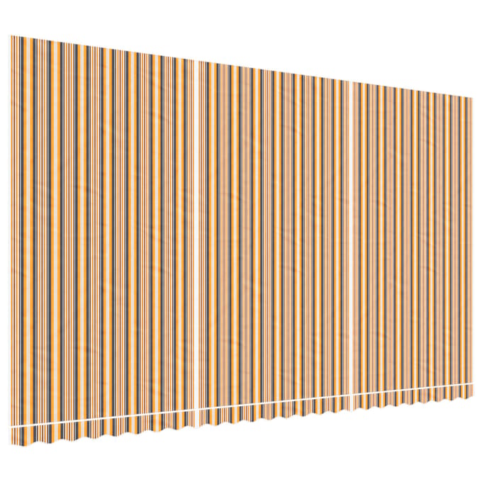 vidaXL - Vervangingsdoek - voor - luifel - 600x350 - cm - polyester - meerkleurig