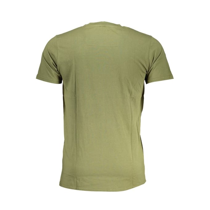 Cavalli Class Verde Katoenen Heren T-Shirt