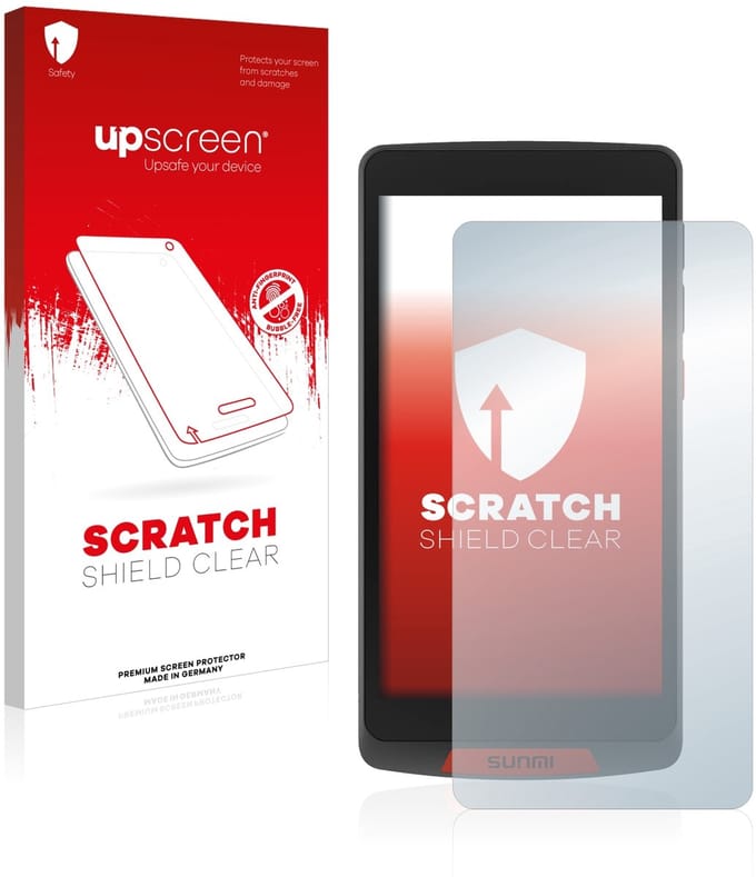 upscreen - Screenprotector voor Sunmi M2 - Folie Beschermfolie transparant