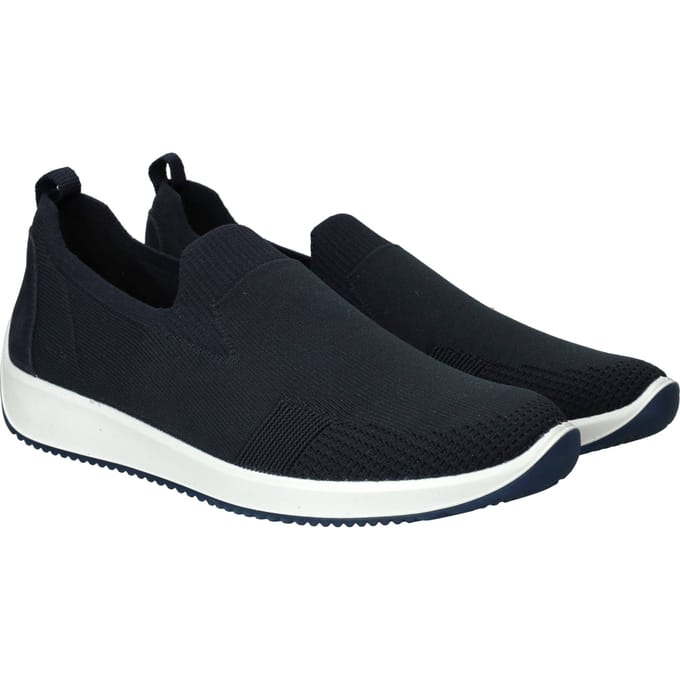 Ara - 1254042 LISSABON 4.0 - Instappers - Kleur: Blauw - Maat: 40