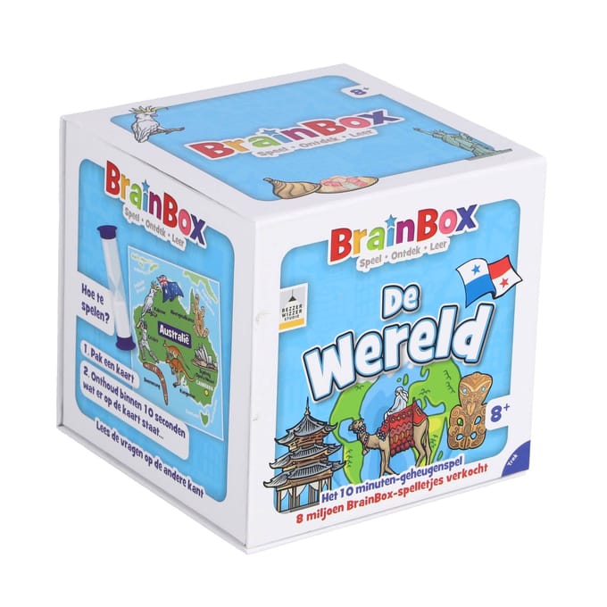 Brainbox : de wereld - kaartspel