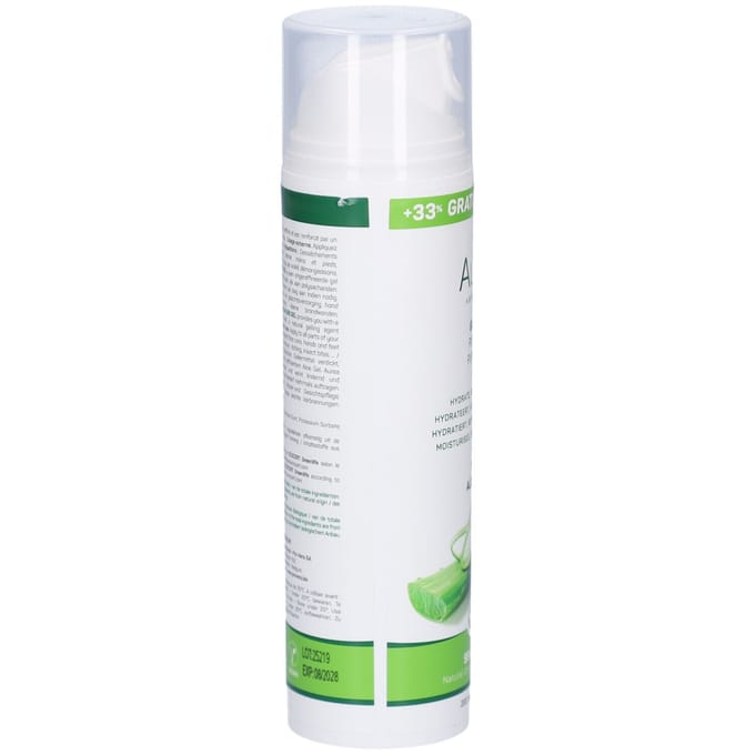 Aurea Aloe vera huidgel Biologisch 150ml +50ml = 200ml