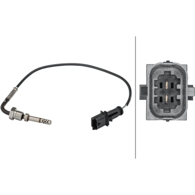 Sensor, uitlaatgastemperatuur HELLA 6PT358 181-601