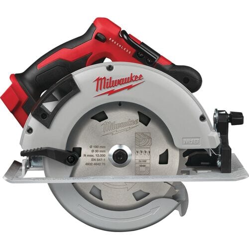 Milwaukee M18 BLCS66-0X Accu Cirkelzaag 190mm 18V Basic Body in HD-Box - 4933464589
