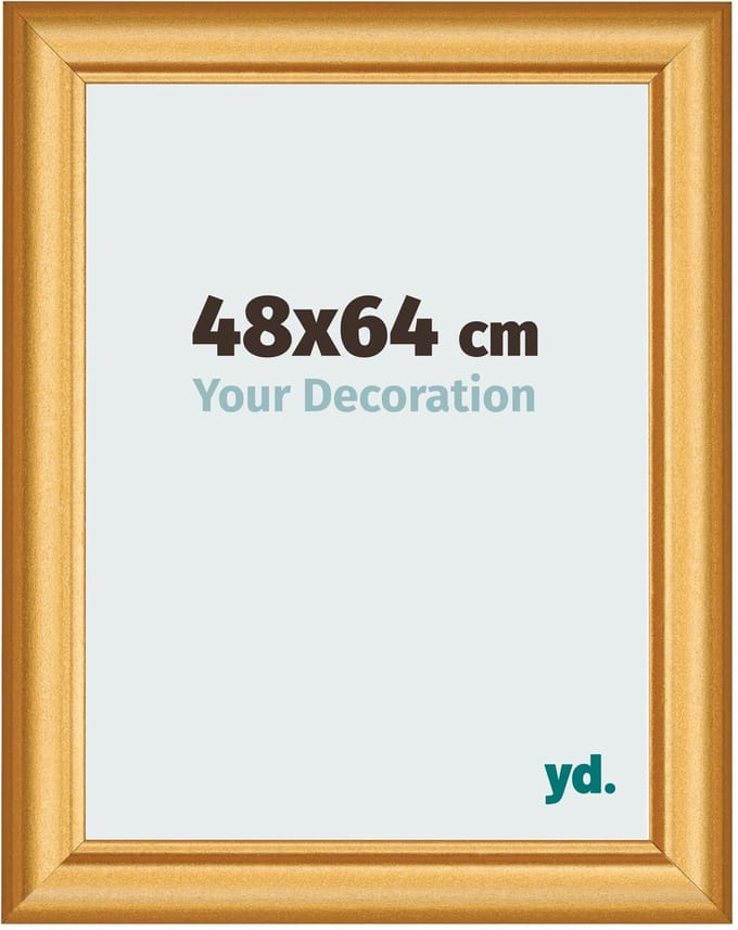 Your Decoration - Fotolijst 48x64 cm - MDF - Goud Mat - Lazio
