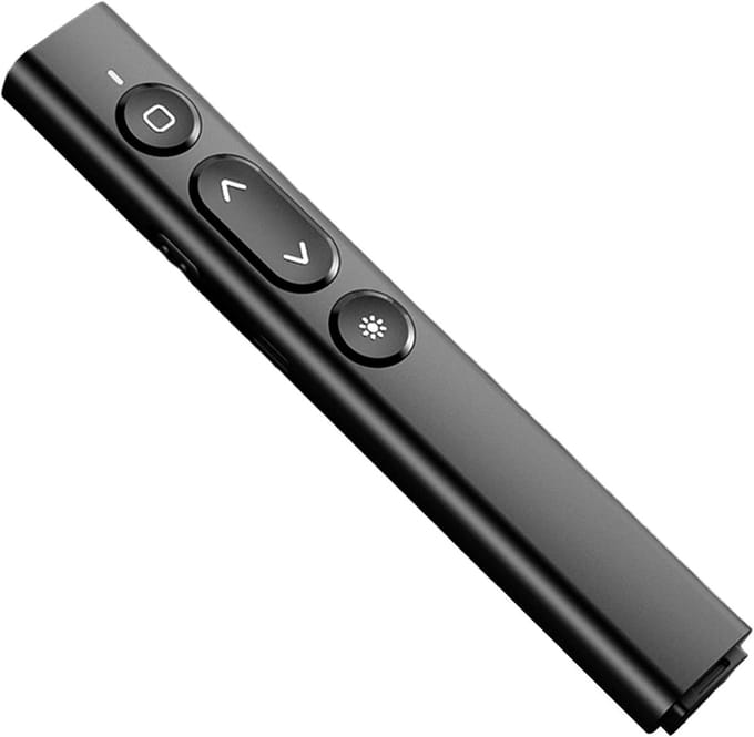 Presentatie Clicker - Remote Control Pointer - Dia Advancer - Volumeregeling Functie