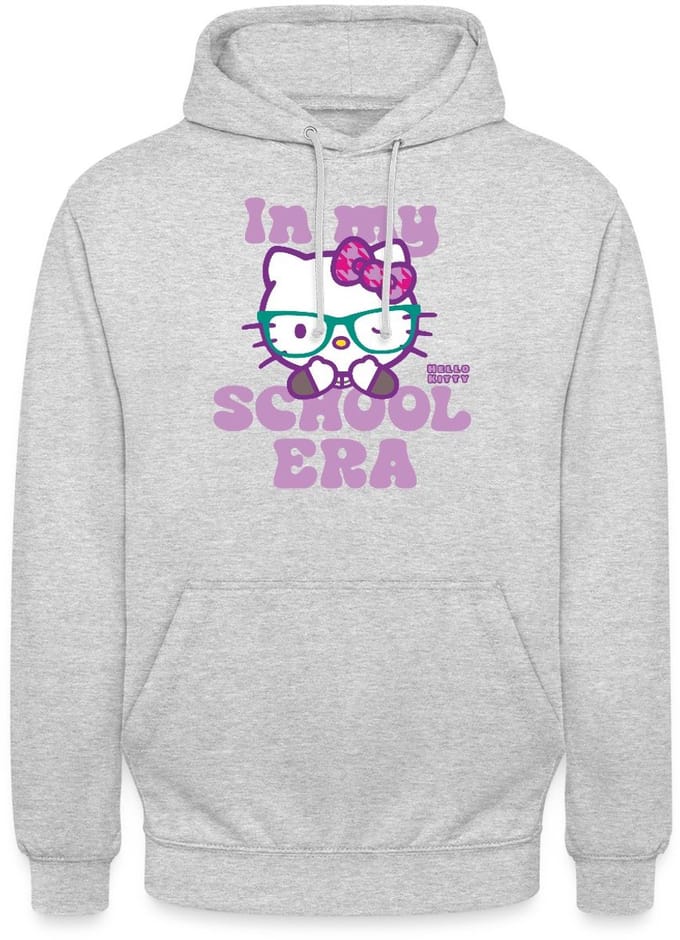Hello Kitty Met Bril In My School Era Hoodie Unisex