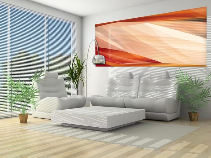Abstract Art Photo Wallcovering