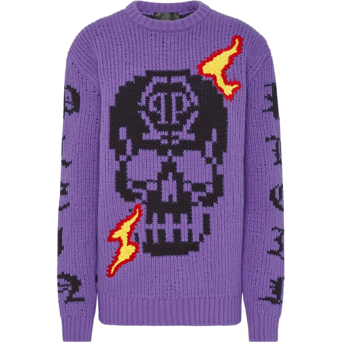 Pullover Ronde Hals Skull