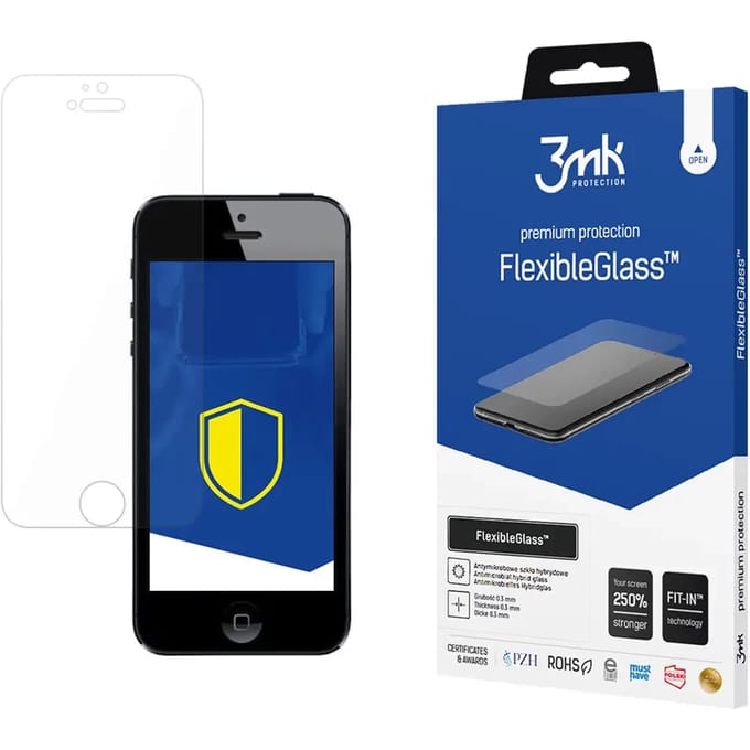 Hybride glas 3MK Apple iPhone 5/5S/SE FlexibleGlass™