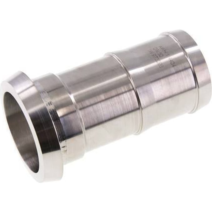 Melkkoppeling 68mm Laspuntstuk 2" (50mm) Slangpilaar RVS