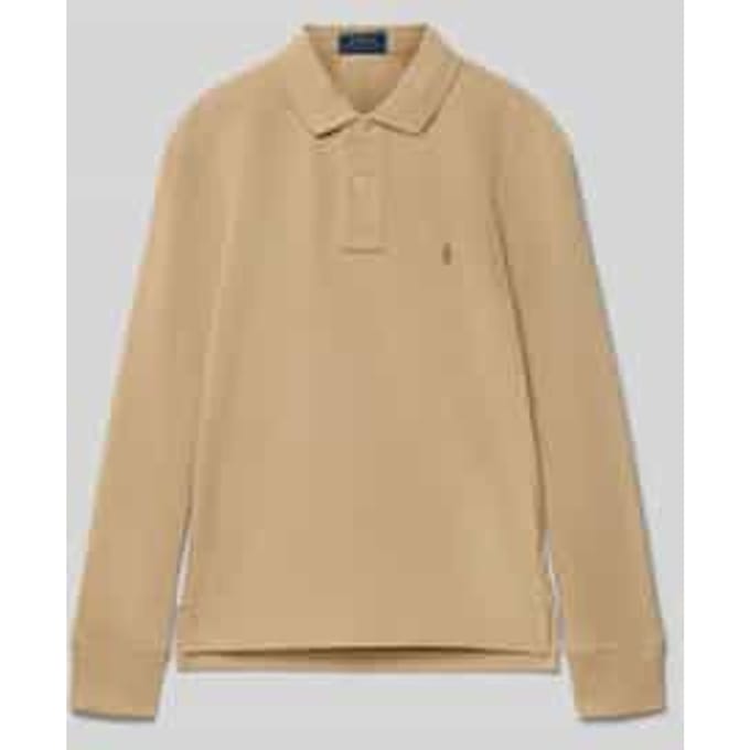 Poloshirt met labelstitching