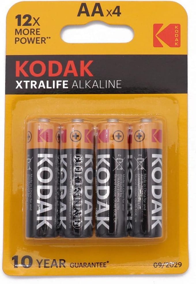 Kodak Xtralife – AA – 4 stuks