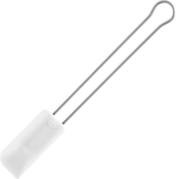 Rösle Spatula/dough scraper narrow 20 cm Steel/White