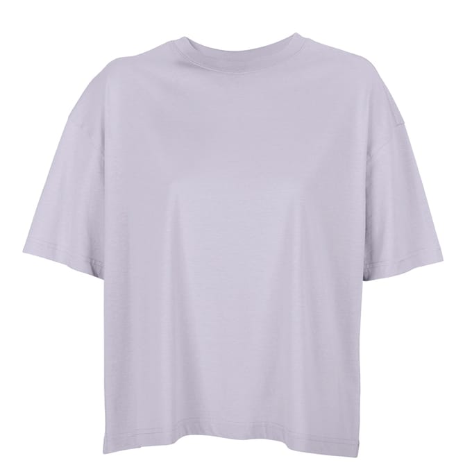 SOLS Dames/Dames Boxy Organic Oversized T-shirt (Lila)