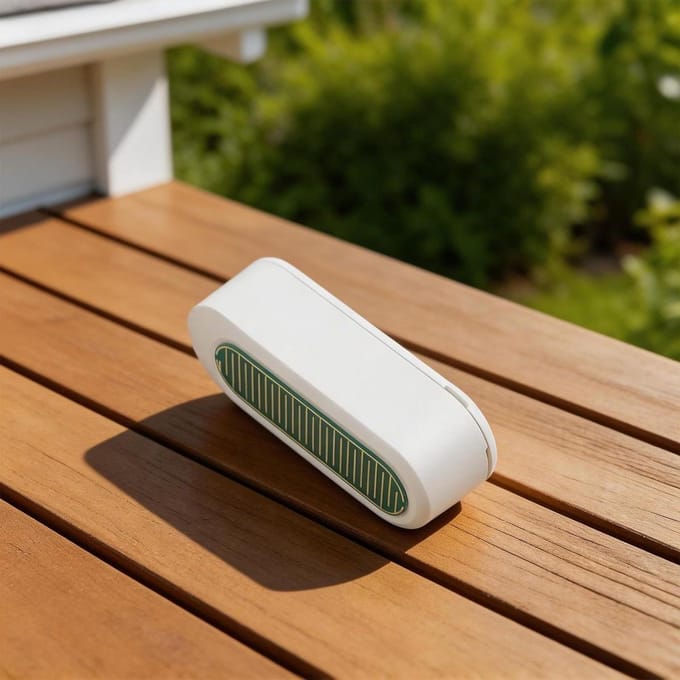 Regen Sensor - Lek Detector - Slimme Huis Meldingen - IP65 Waterdicht - 73x27x23 mm - Wit