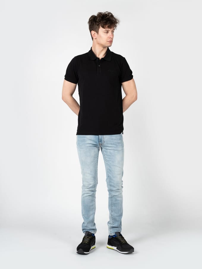 Iceberg Poloshirt Mannen zwart