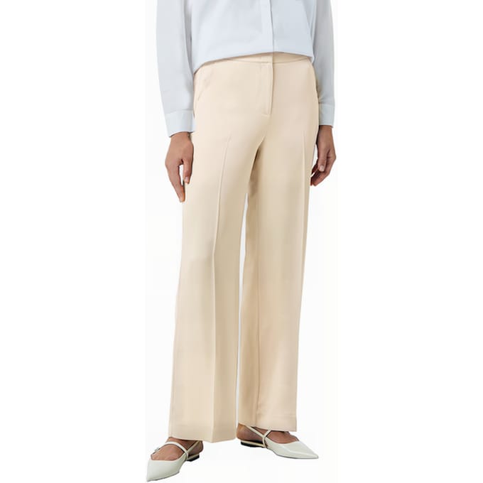 Comma Pants Beige Taglia: 46 | Pantaloni Outlet | Donna | Marrone