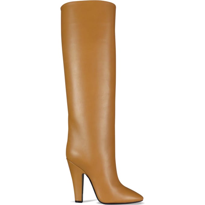 Saint Laurent laarzen Tubes 68 camel