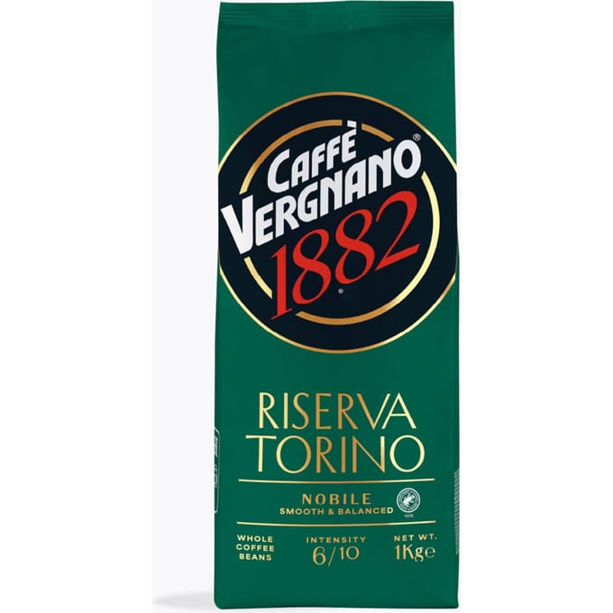 Vergnano Riserva Torino Nobile Rainforest Allianced koffiebonen 1kg