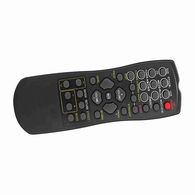 Télécommande de remplacement pour téléviseur RAV22 RX‑V459 RX‑V357 HTR5830 RX‑V357 black