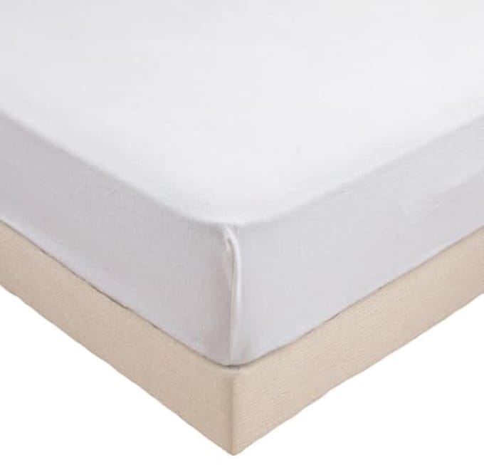 Matrasbeschermer Fleece Katoen 200g Hoogte 30 cm