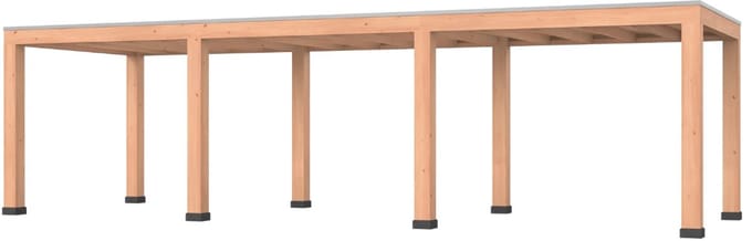 Douglas overkapping, 900 x 300, Westwood Modern Plus