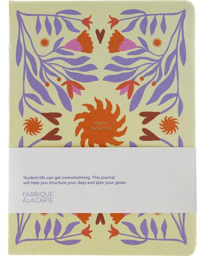 Fabrique - Schoolagenda - 2026-2027 - Sun Beige Lavendel