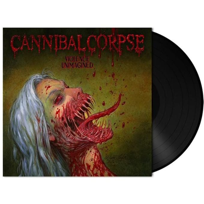 Cannibal Corpse LP - Violence Unimagined - voor Geen - zwart