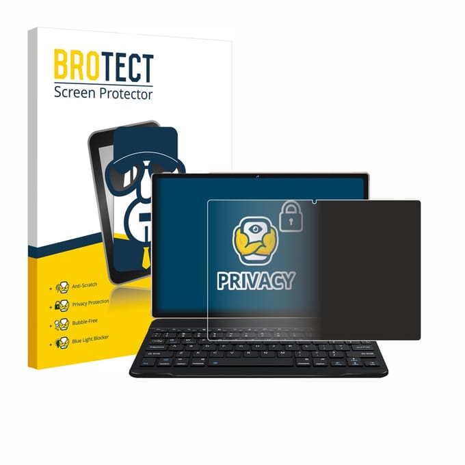 BROTECT - privacy screenprotector voor DEERTiME E9 10.1" - Folie Beschermfolie Blauwlichtfilter