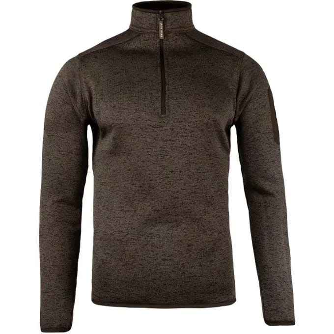 1/4 rits fleece Jack Pyke Melange