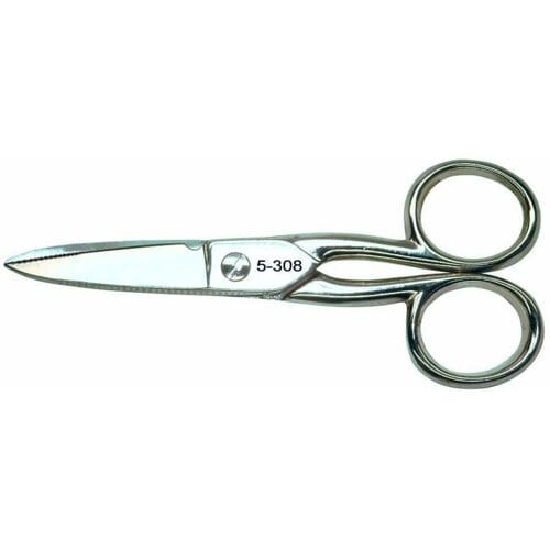 BERNSTEIN Tools for Electronics 5-308 Telefoonschaar, kabelschaar 125 mm Zilver