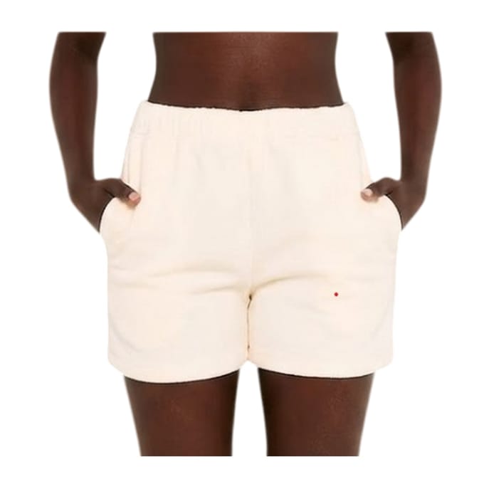 Missy Empire Dames/Dames Fleece Shorts (Crème)