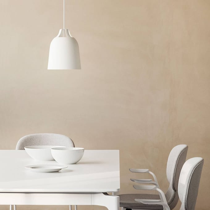 Eva Solo hanglamp Clover, Ø 29 cm, wit, E27