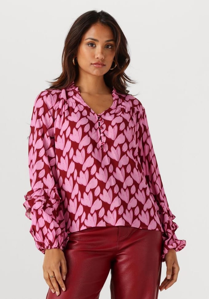 Ydence Blouse Ellie Dames - Jurken - Multi - Maat XS
