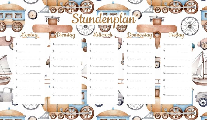 Wallvy - Magnetische Lesplanner - 30x17,5 cm - Hoogwaardige Druk