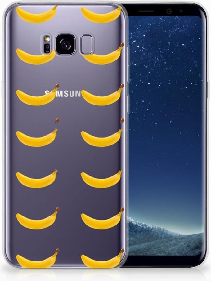 Samsung Galaxy S8 Plus Siliconen Case Banana