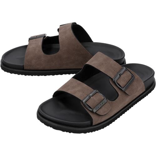 ESMARA MEN Heren slippers (Bruin, 43)