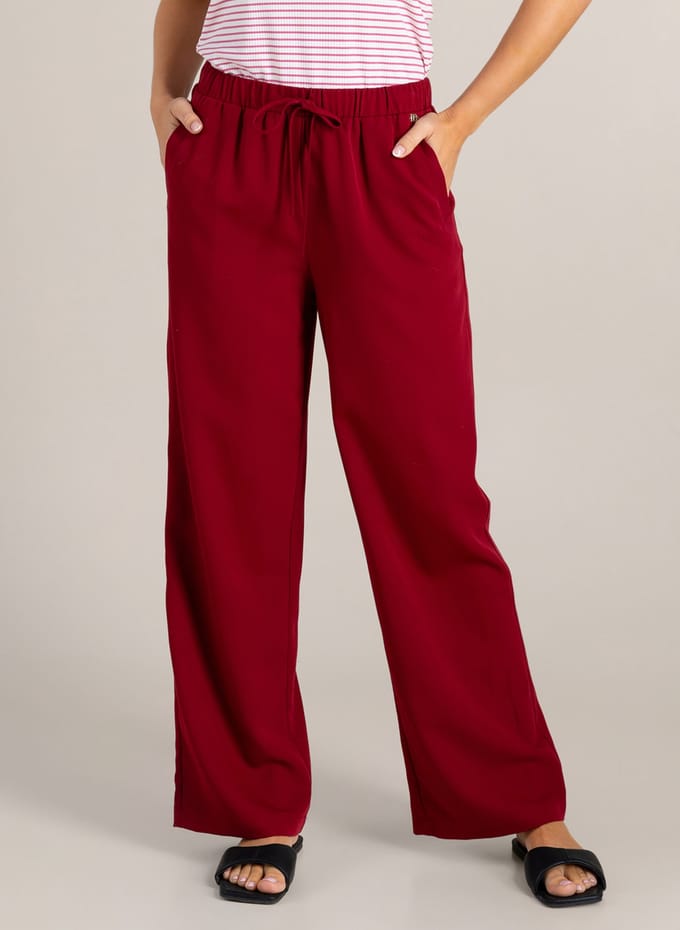 IVY BEAU Gelila Bottoms - Stone Red - maat 38