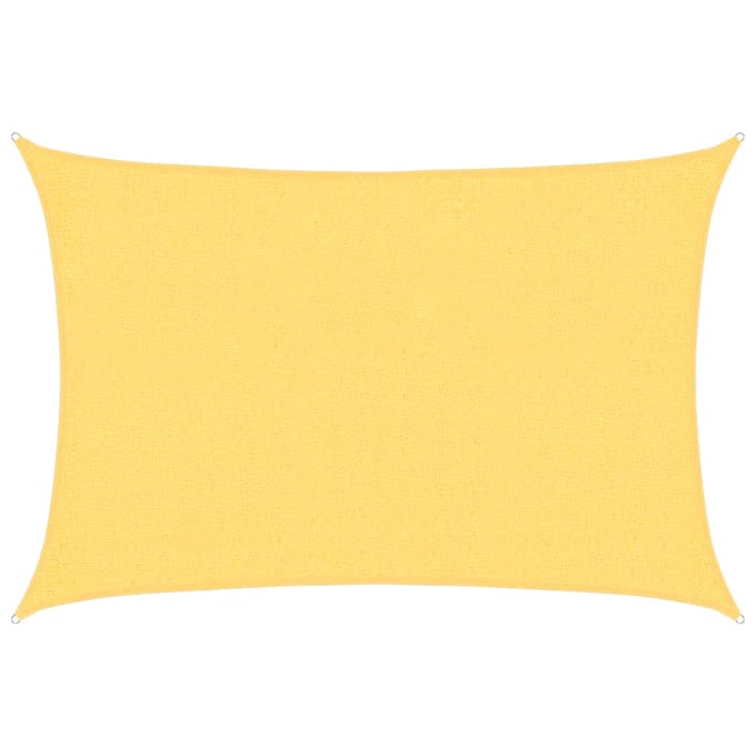 vidaXL - Zonnezeil - 160 - g/m² - 2x3 - m - HDPE - beige