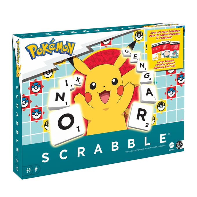 Pokemon Scrabble Pokémon NL Bordspellen