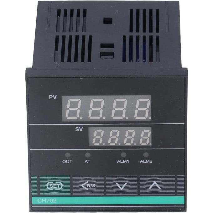 PID Temperatuurregelaar Intelligente Digitale Thermostaat K-type CH702FK02?MVxAN AC220V gray