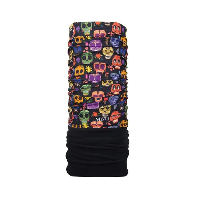 Tour de cou in microfibre polartec MATT Scream Skulls