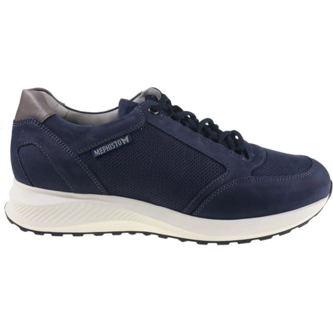 Mephisto Doyle - heren sneaker - Blauw - maat 44.5 (EU) 10 (UK)